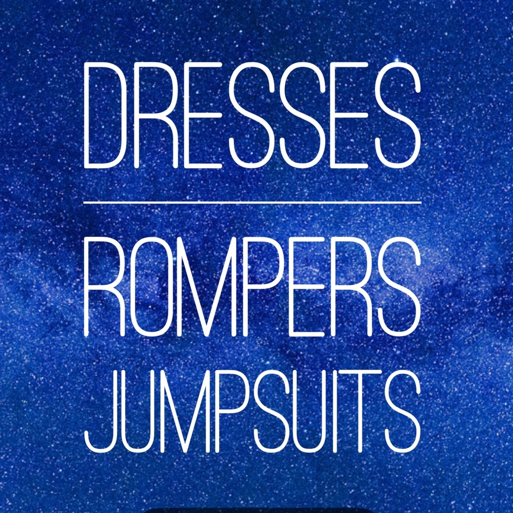 Dresses, Rompers, Jumpsuits